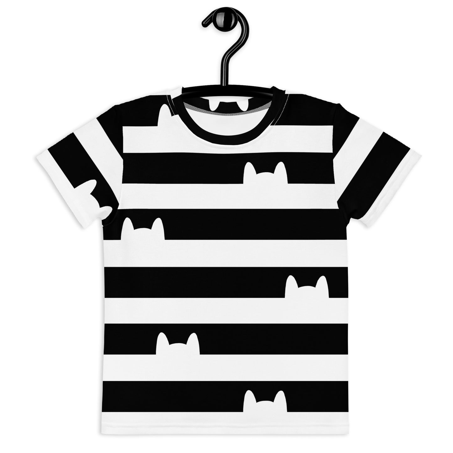 Gabby's Dollhouse Inspired Shirt for Girls, Adorable Cat Silhouette Design, Perfect for Little Cat Lovers and Fans of the Show