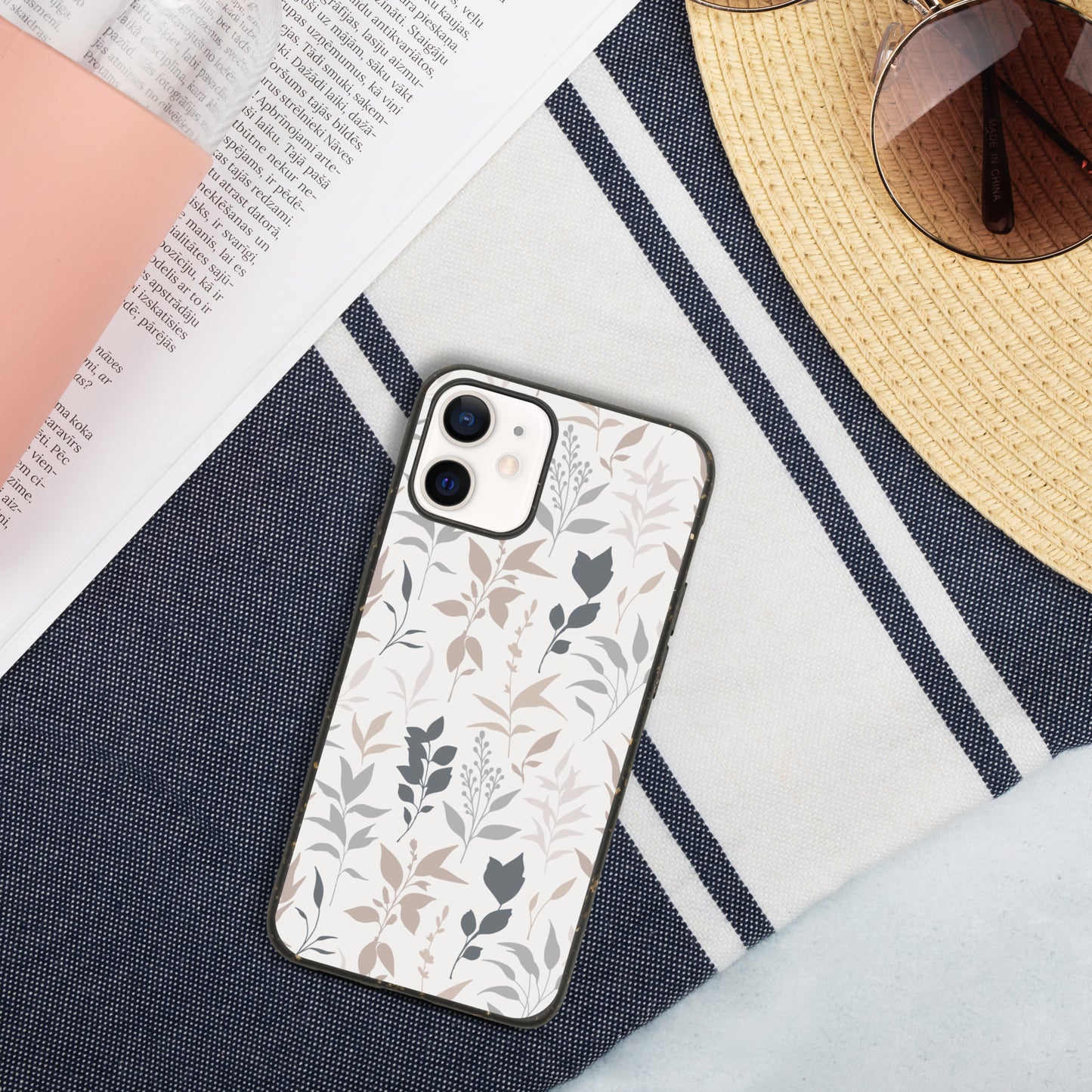 Minimalist Modern Floral Leaf Design Mobile Protector, CELL Phone Case, PRINTED Phone COVERS, Plant Phone Case, Gift for Phone Lover