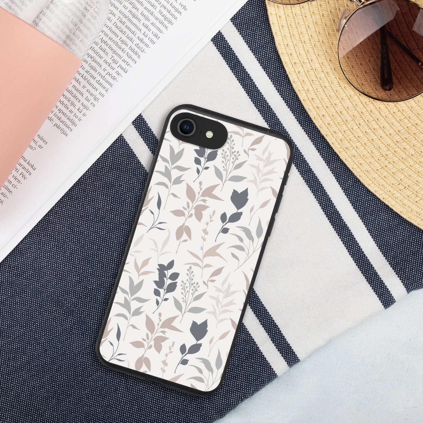 Minimalist Modern Floral Leaf Design Mobile Protector, CELL Phone Case, PRINTED Phone COVERS, Plant Phone Case, Gift for Phone Lover
