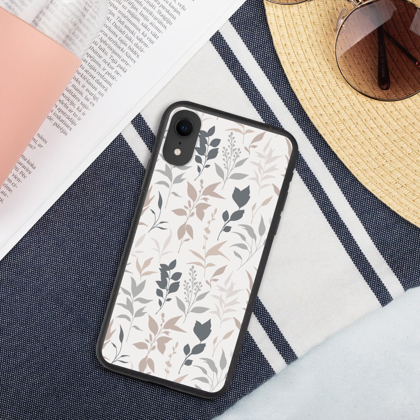 Minimalist Modern Floral Leaf Design Mobile Protector, CELL Phone Case, PRINTED Phone COVERS, Plant Phone Case, Gift for Phone Lover