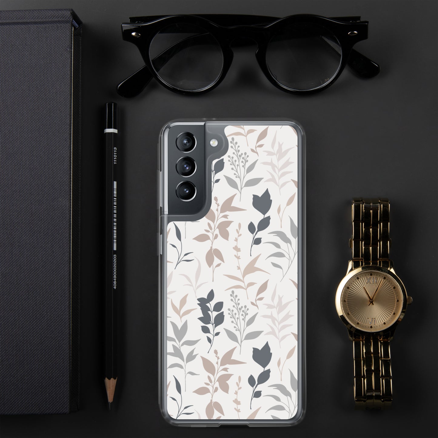 Simple Floral Samsung Case
