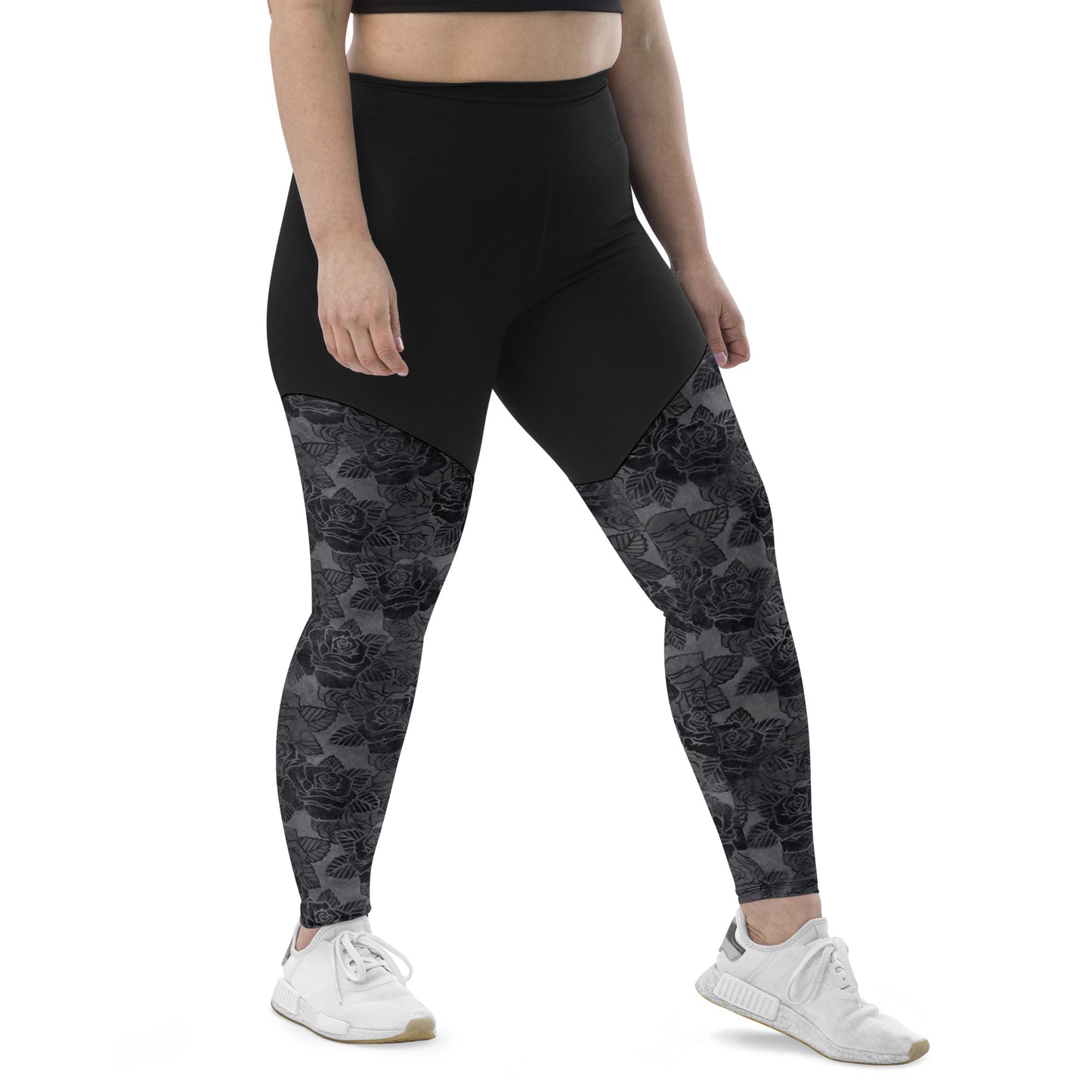 Black Rose Sports Leggings