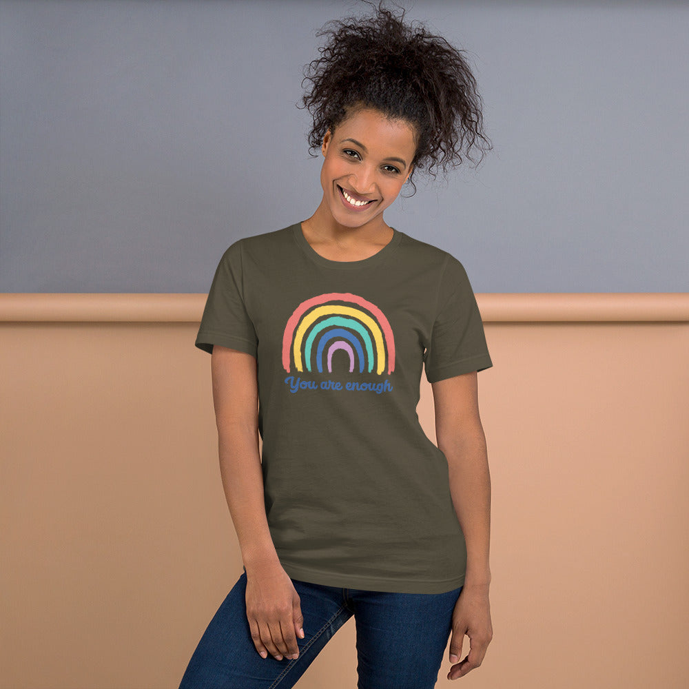 You are Enough Short-sleeve unisex t-shirt