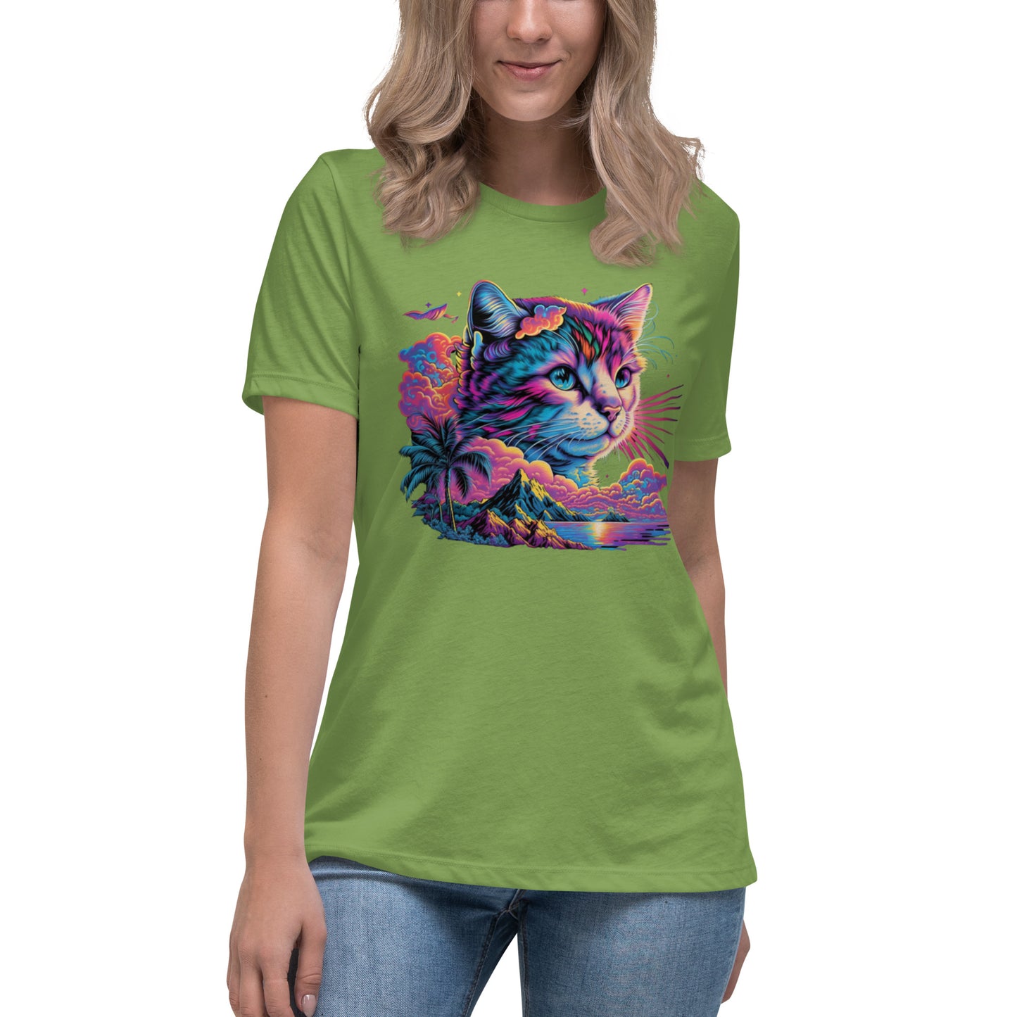 Irresistible Kawaii Pastel Tee: Lisa Frank Style, Vibrant Colors, Whimsical, Perfect Gift for Aesthetic Lovers, Must-Have Fashion
