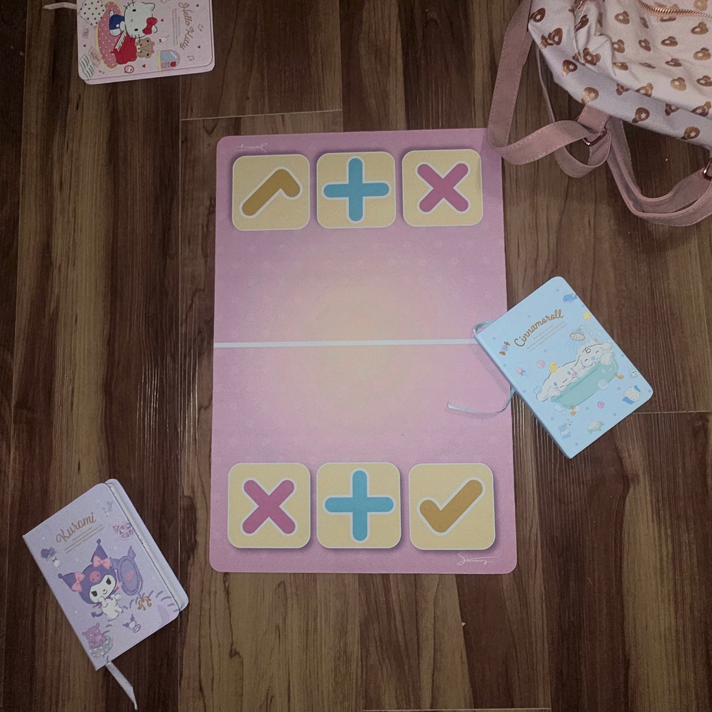 SWAP SPOT Fidget Trade Mat, Kawaii Squishy Trading Mat, 12x18 in, Made in USA