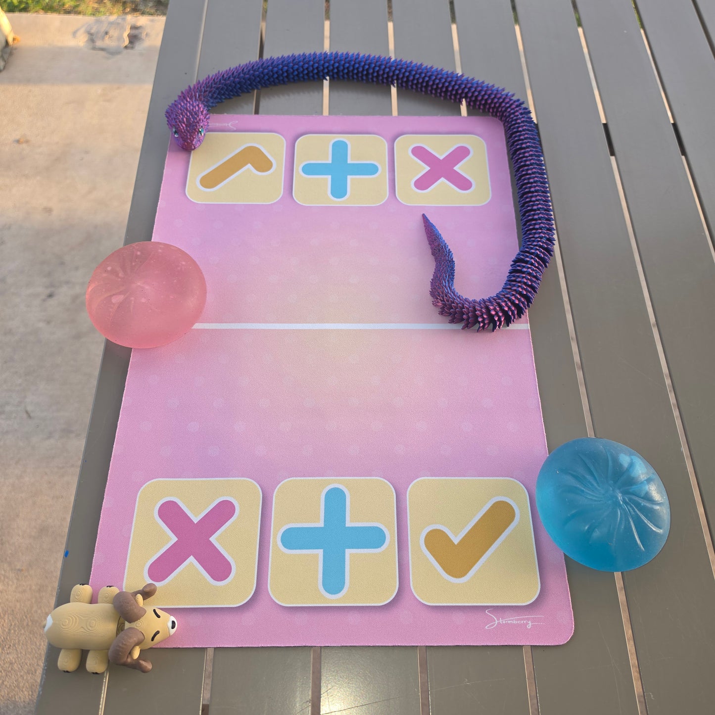 SWAP SPOT Fidget Trade Mat, Kawaii Squishy Trading Mat, 12x18 in, Made in USA