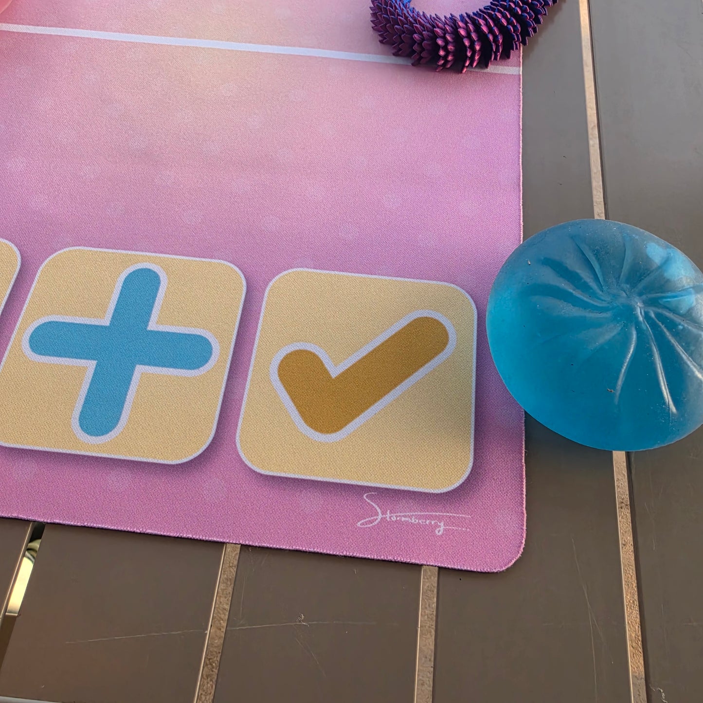 SWAP SPOT Fidget Trade Mat, Kawaii Squishy Trading Mat, 12x18 in, Made in USA