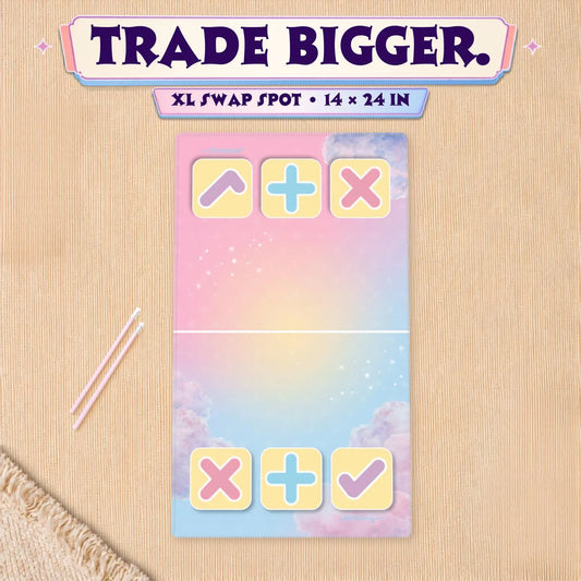 XL Swap Spot Cotton Candy Cloud Trade Mat - 14x24