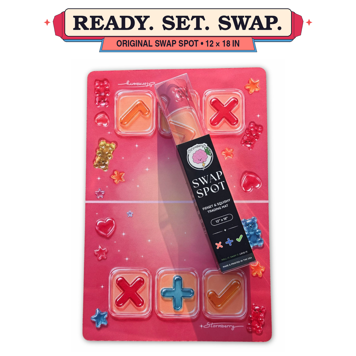 Swap Spot Gummy Gloss Trade Mat - 12x18
