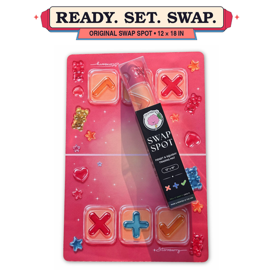 Swap Spot Gummy Gloss Trade Mat - 12x18
