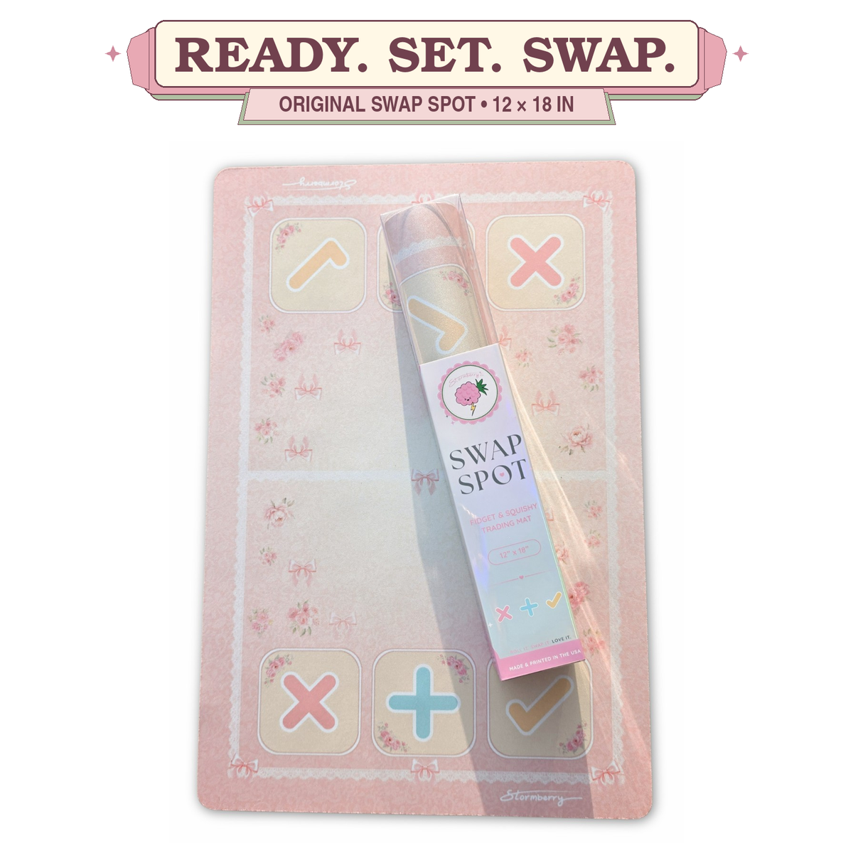 Swap Spot Heirloom Bloom Trade Mat - 12x18