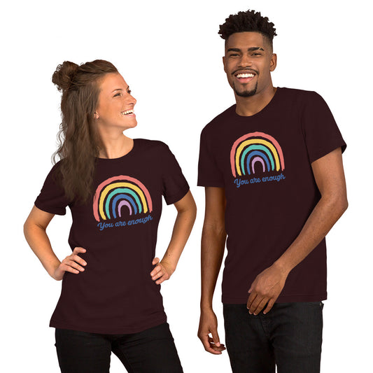 You are Enough Short-sleeve unisex t-shirt