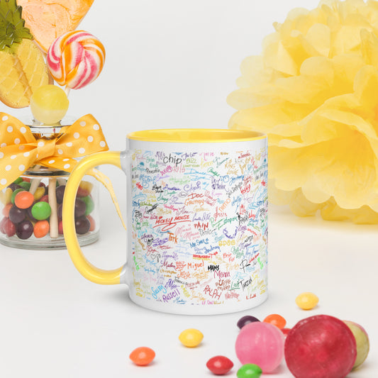 Magical Autographs Mug with Color Inside