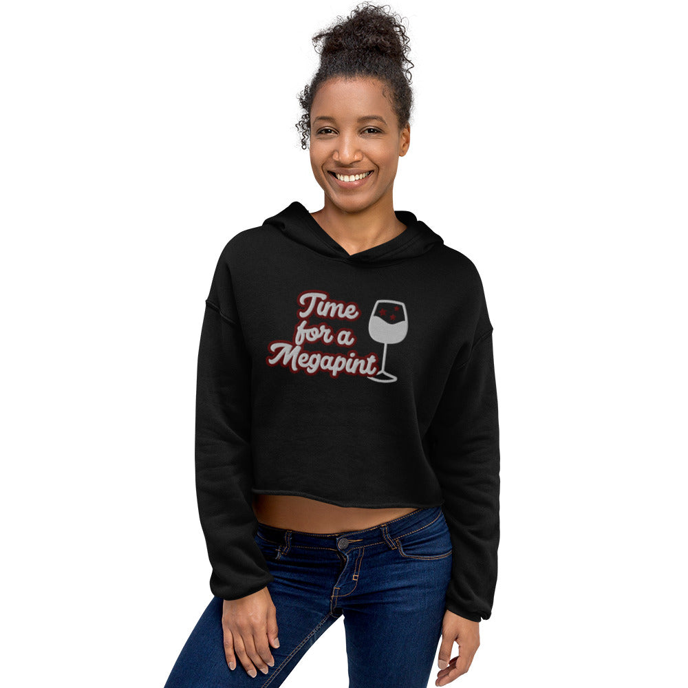 Time for a Megapint Crop Hoodie