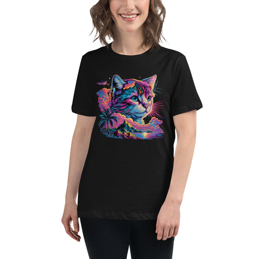 Irresistible Kawaii Pastel Tee: Lisa Frank Style, Vibrant Colors, Whimsical, Perfect Gift for Aesthetic Lovers, Must-Have Fashion